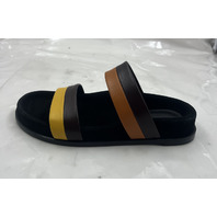 GABRIELA HEARST LOW STRIKER SANDAL BURNT SIENNA 2268633 SG001 SIZE 9/9.5 WOMENS EU 40