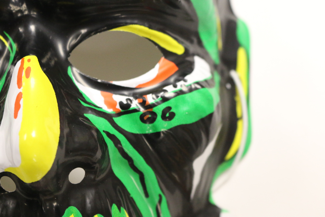 Vintage Frankenstein Halloween Mask Monster Collegeville Topstone Ben