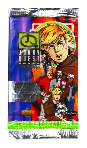 Johnny Quest Files Vintage Trading Cards ONE Pack 1996 Upper Deck