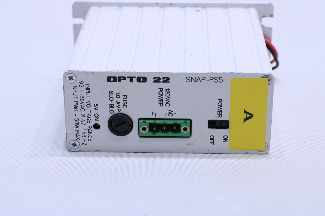 OPTO 22 SNAPPS5 POWER SUPPLY FOR DC LOGIC 120VAC Premier Equipment
