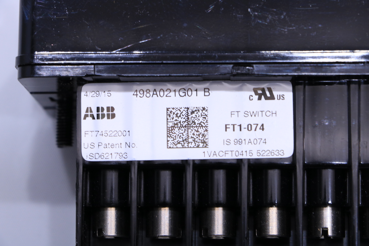 ABB 498A021G01B FT SWITCH Premier Equipment Solutions, Inc.