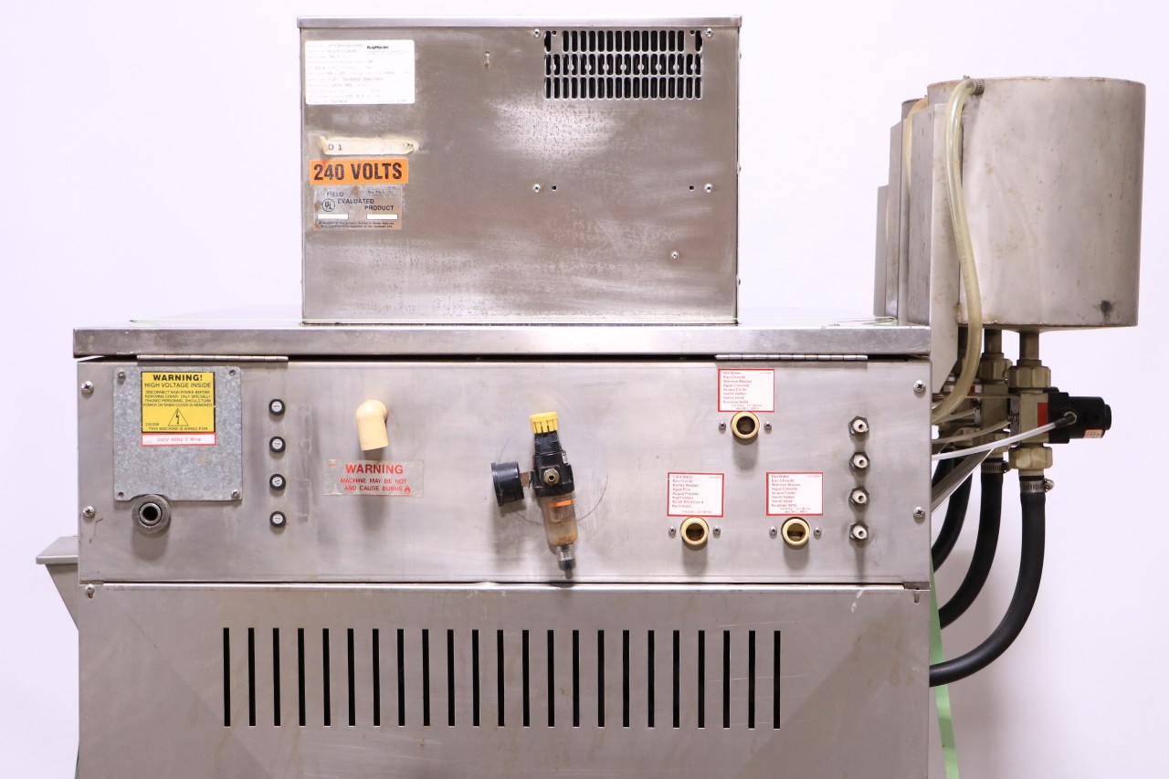 * UNIMAC RAYTHEON UY230 UY230AVQU10001 DYE EXTRACTOR W/ ALLEN BRADLEY