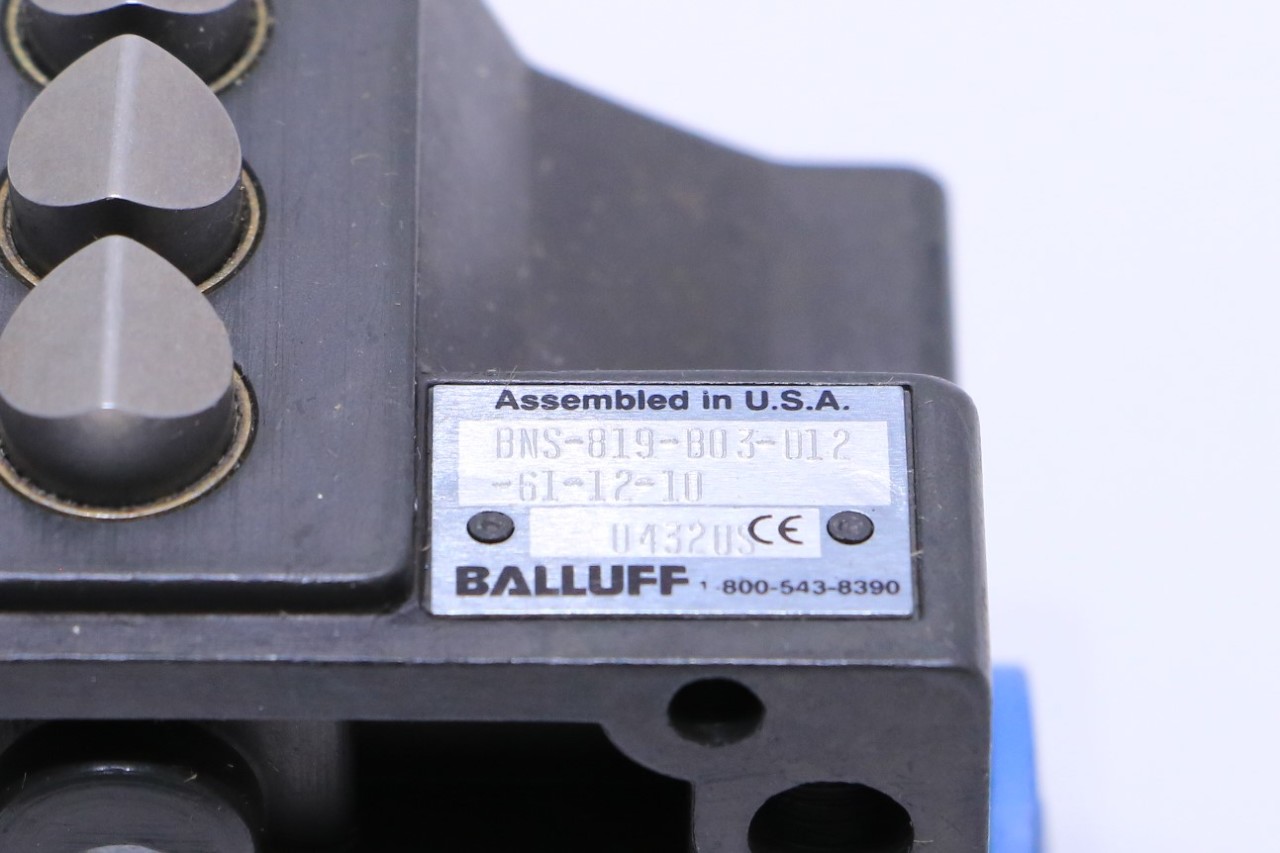 * NEW BALLUFF BNS 819B03D12611210 LIMIT SWITCH Premier Equipment Solutions, Inc.