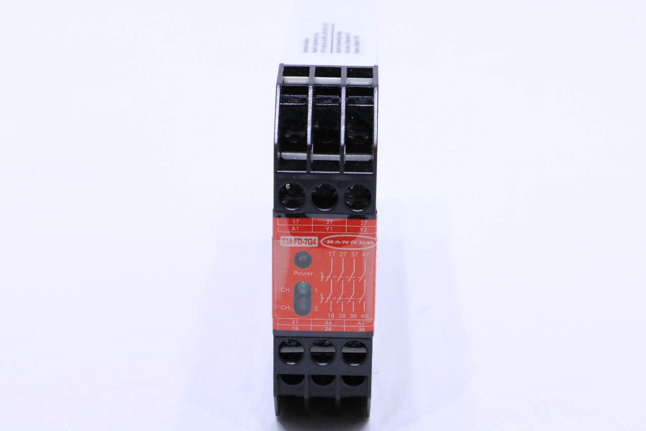 New Banner Em Fd 7g4 55724 Safety Relay Premier Equipment