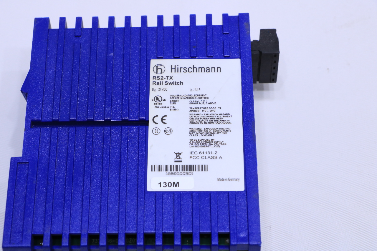 HIRSCHMANN RS2TX RAIL SWITCH Premier Equipment Solutions, Inc.