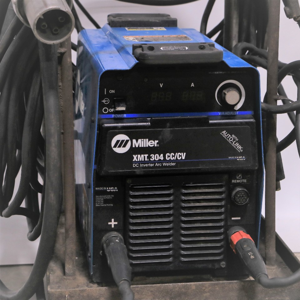 Miller Arc Welder >> Miller Xmt 304 Cc Cv W Auto Link Dc Inverter Arc Welder W Cart Miller Arc Welder >> Miller Xmt 304 Cc Cv W Auto Link Dc Inverter Arc Welder W Cart