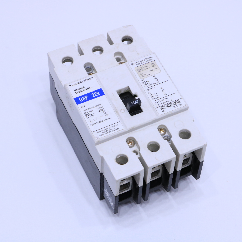AUTOMATION DIRECT EATON G3P-22K CIRCUIT BREAKER | Premier Equipment