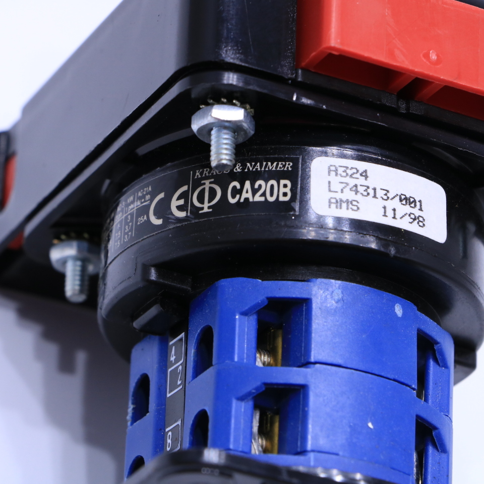 KRAUS & NAIMER CA20B SELECTOR ROTARY DRUM SWITCH | Premier Equipment