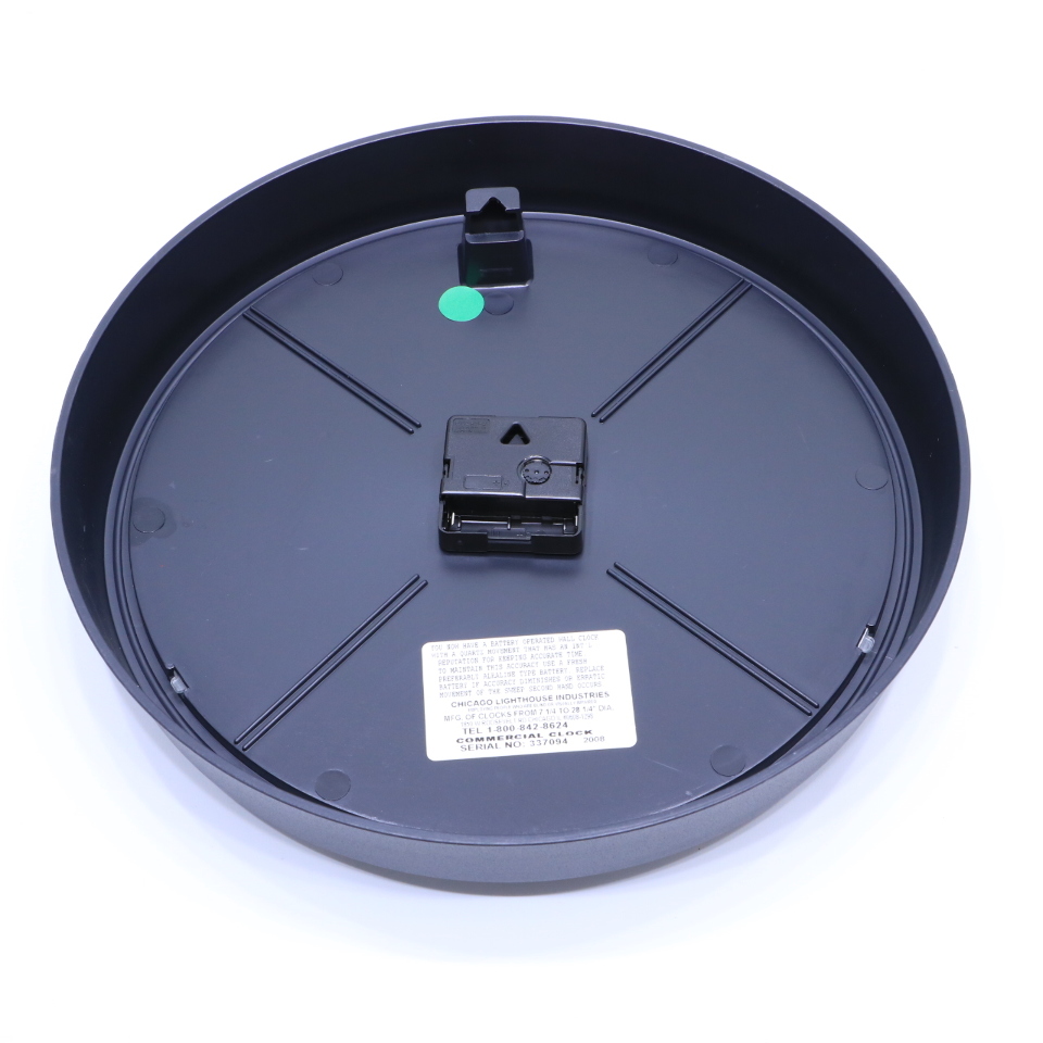 NEW CHICAGO LIGHTHOUSE INDUSTRIES COMMERCIAL CLOCK 13.5" Premier