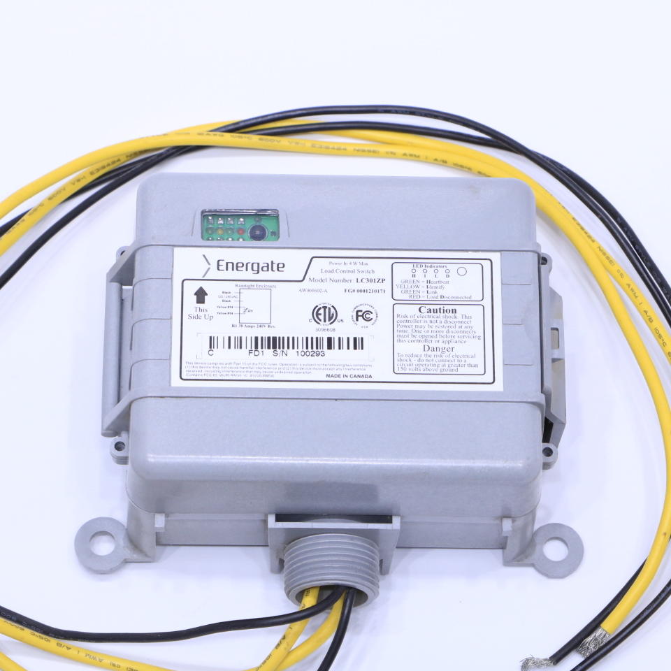 ENERGATE LC30LZP LOAD CONTROL SWITCH Premier Equipment Solutions, Inc.