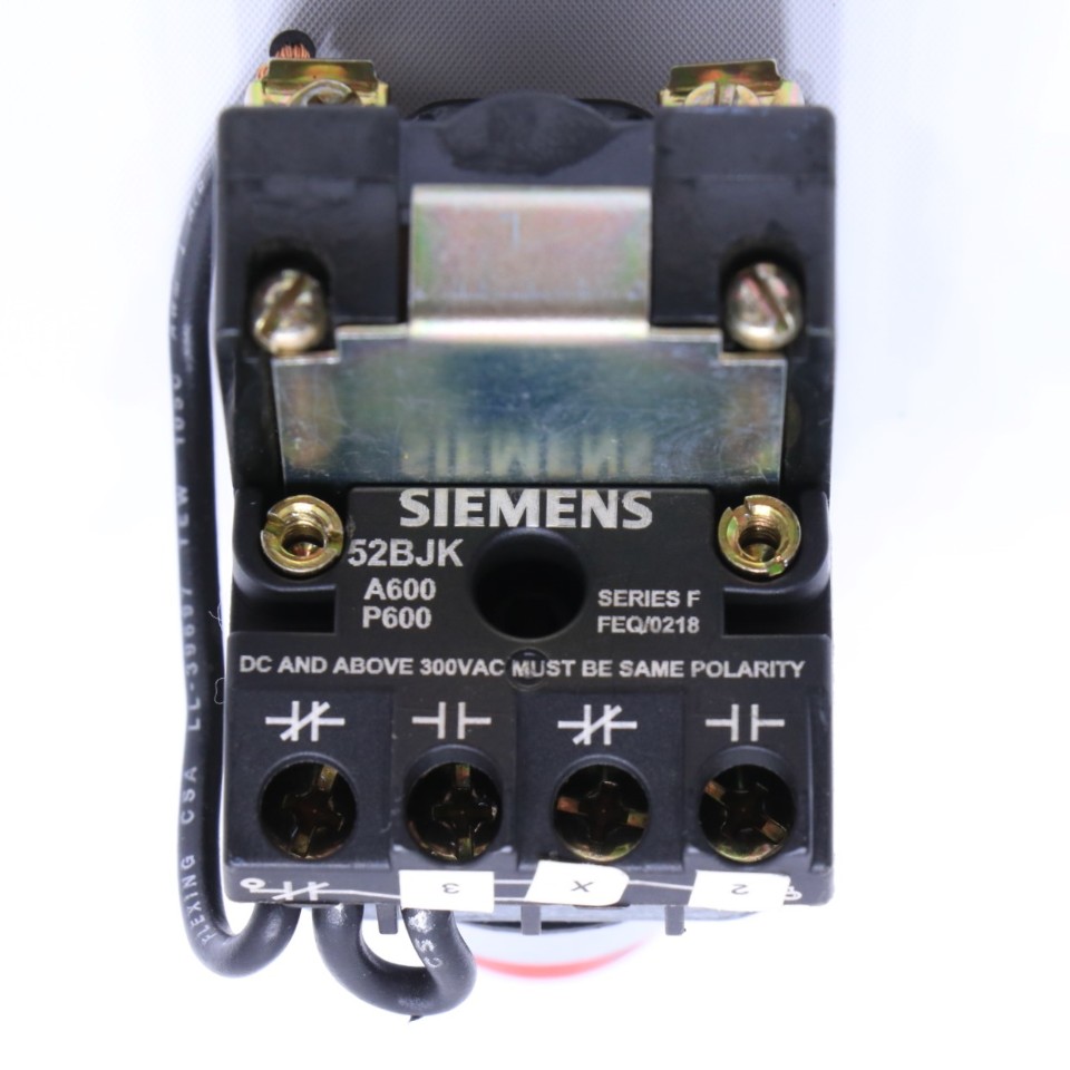 SIEMENS 52BJK CONTACT BLOCK