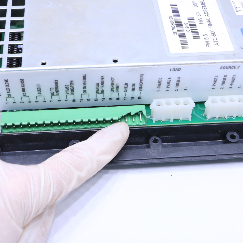 EATON ATC-600 TRANSFER SWITCH CONTROLLER | Premier Equipment Solutions