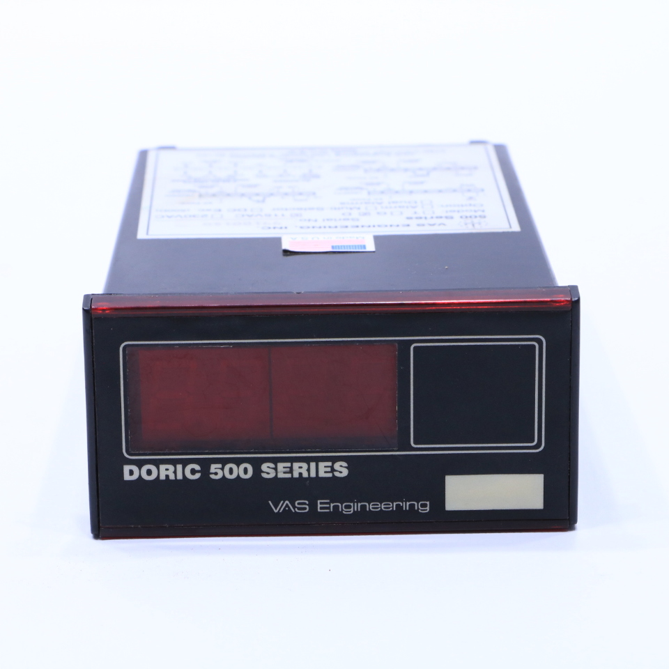 * VAS ENGINEERING DORIC 500G PANEL METER 115VAC *WARRANTY* Premier
