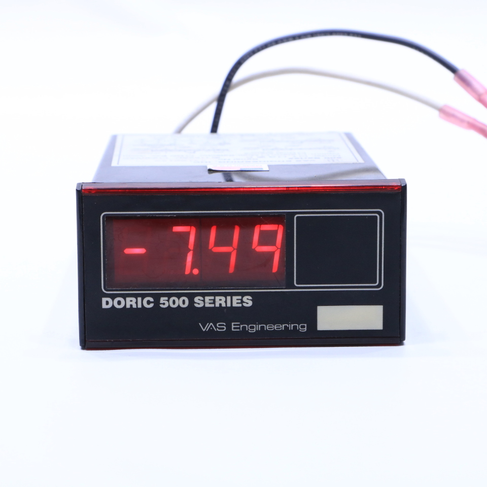 * VAS ENGINEERING DORIC 500G PANEL METER 115VAC *WARRANTY* Premier