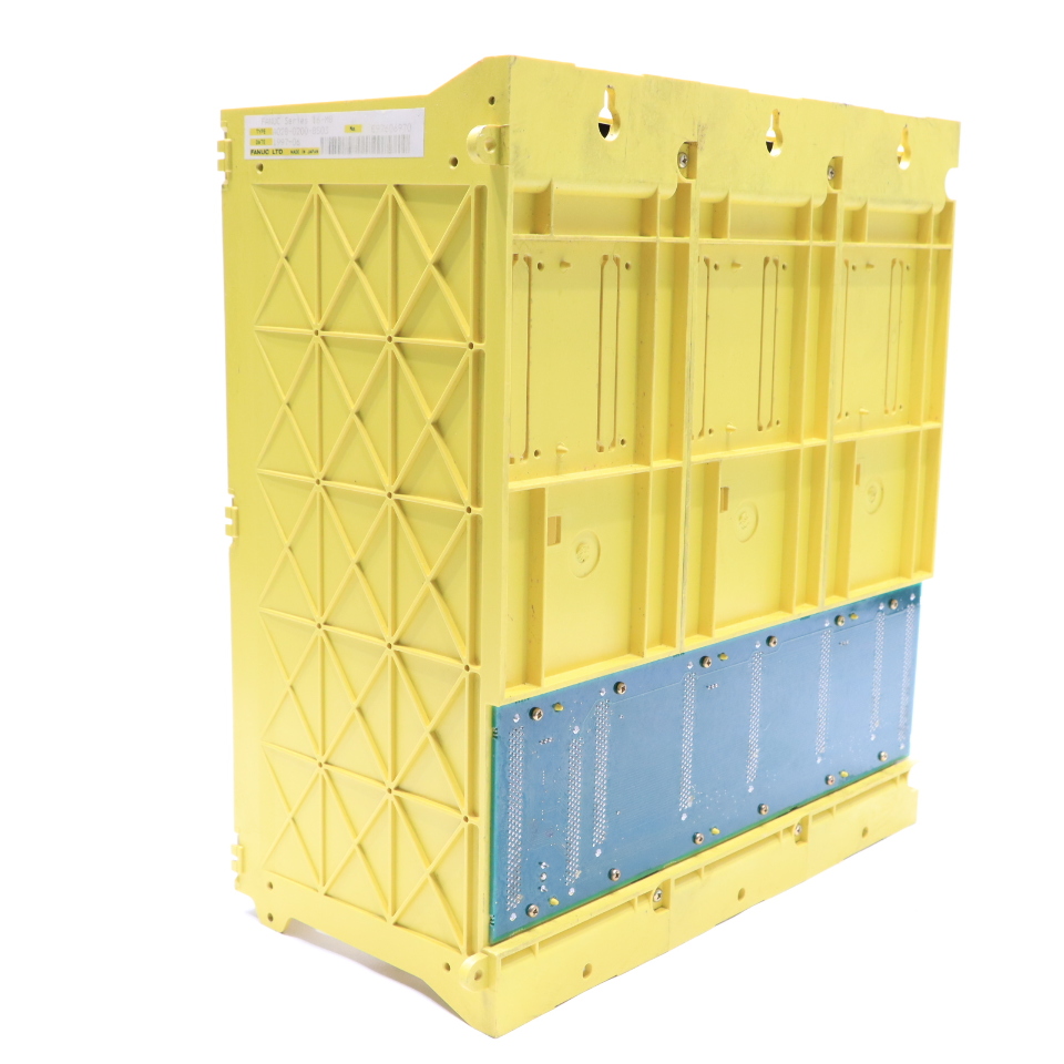 * FANUC A02B0200B503 RACK 3 POSITION W/ A20B20000650 6 SLOT PC