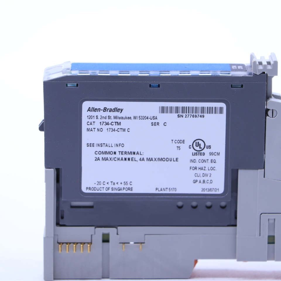 * ALLEN BRADLEY 1734CTM /C COMMON TERMINAL Premier Equipment