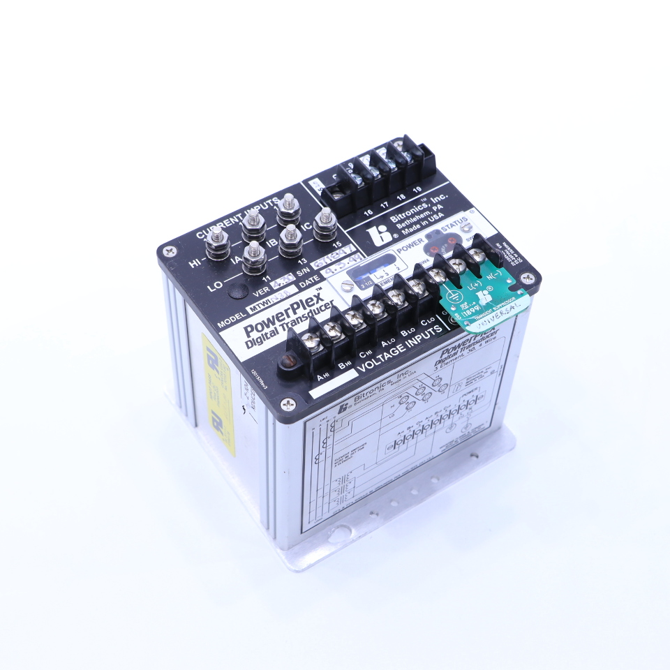 `` BITRONICS MTWIN3B DIGITAL TRANSDUCER Premier Equipment Solutions, Inc.