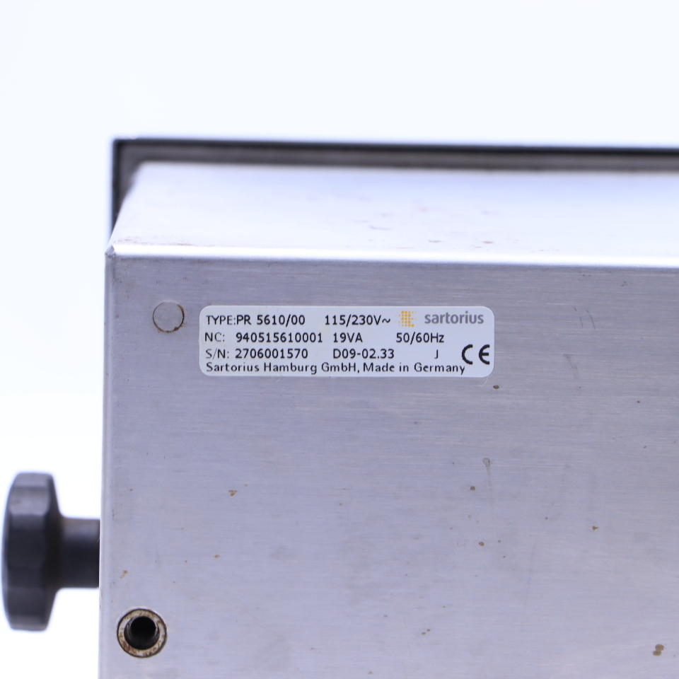 `` SARTORIUS X5 PR 5610/00 SYSTEM CONTROLLER Premier Equipment
