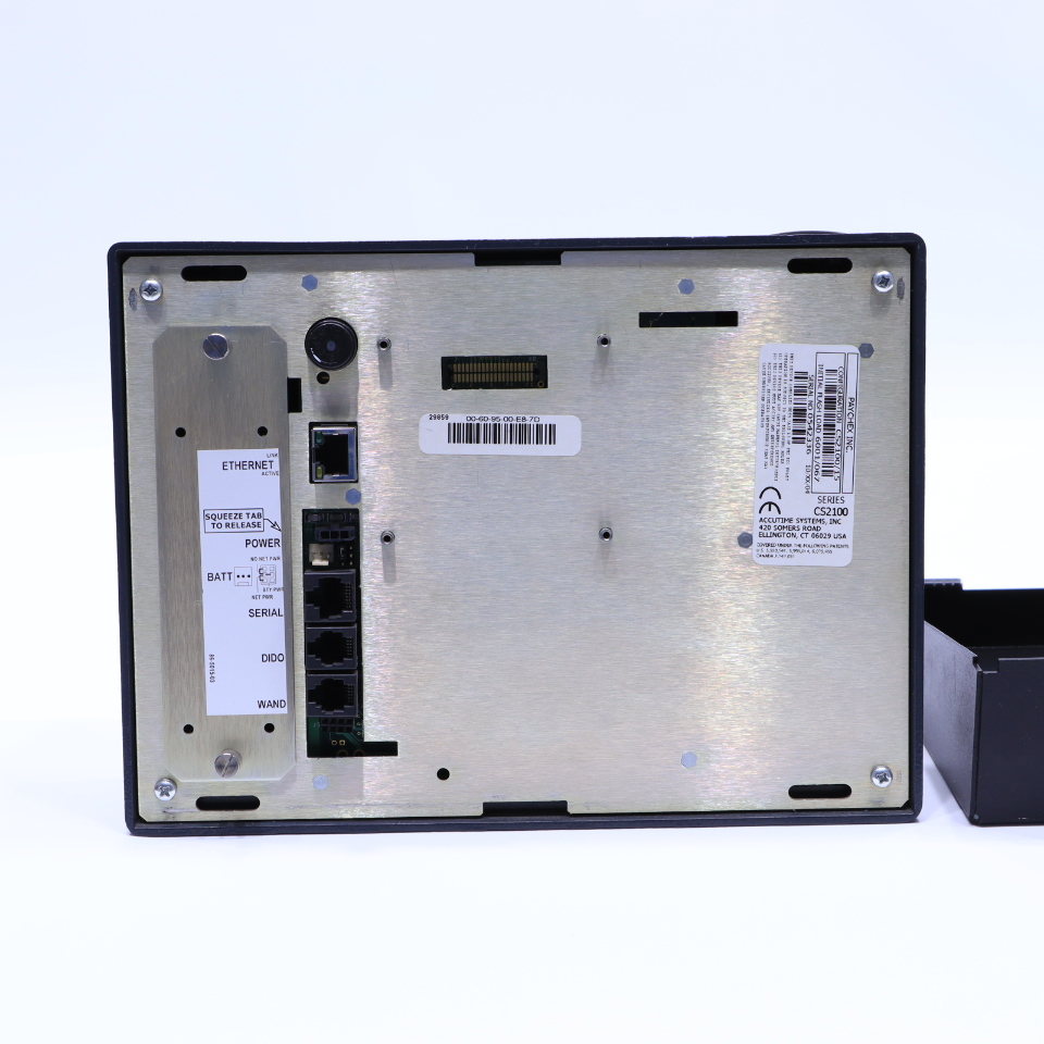 STROMBERG ACCUTIME CS2100 BIOMETRIC TIME CLOCK W/KEY Premier