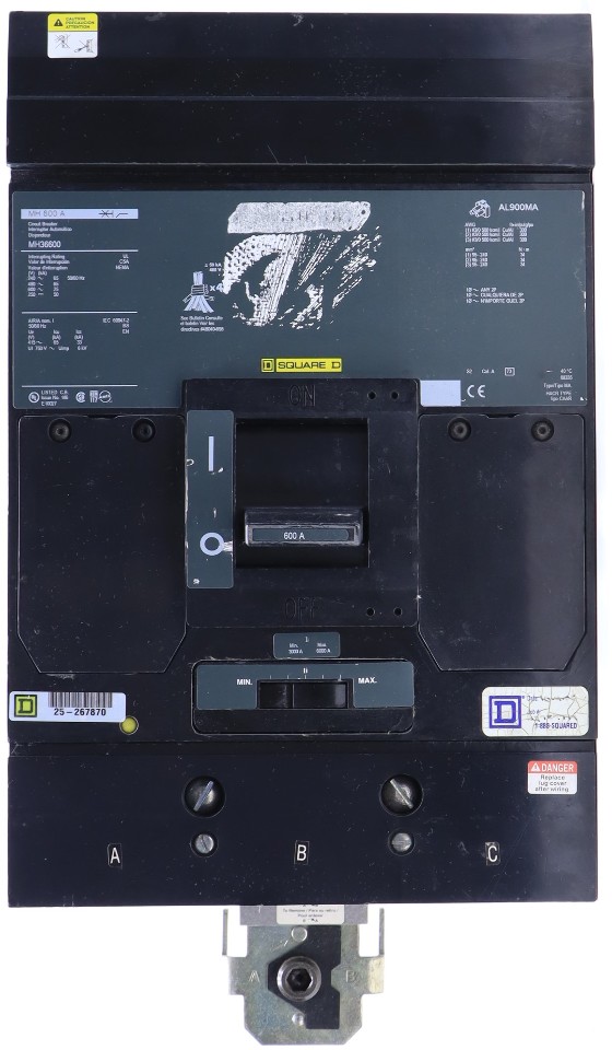 * SQUARE D MH36600 MH 600A 600V CIRCUIT BREAKER Premier Equipment Solutions, Inc.