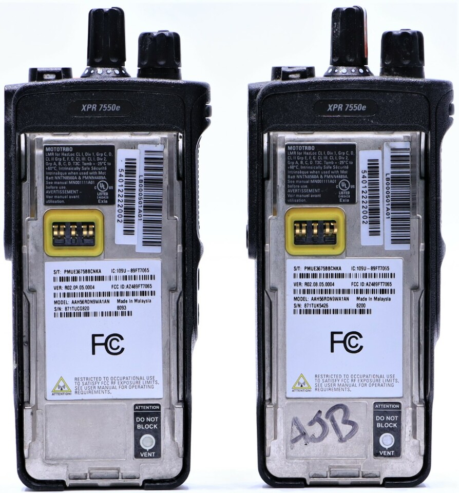 QTY 1 MOTOROLA XPR 7550 E AAH56RDN9WA1AN RADIO Premier Equipment