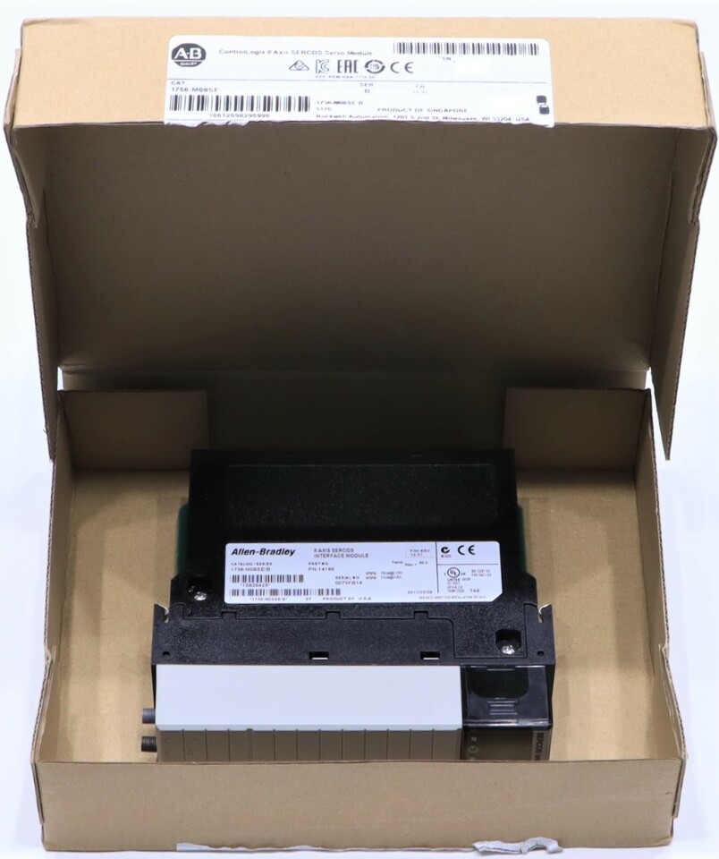 * ALLEN BRADLEY 1756M08SE B F/W Rev 15.37 8Axis SERCOS INTERFACE