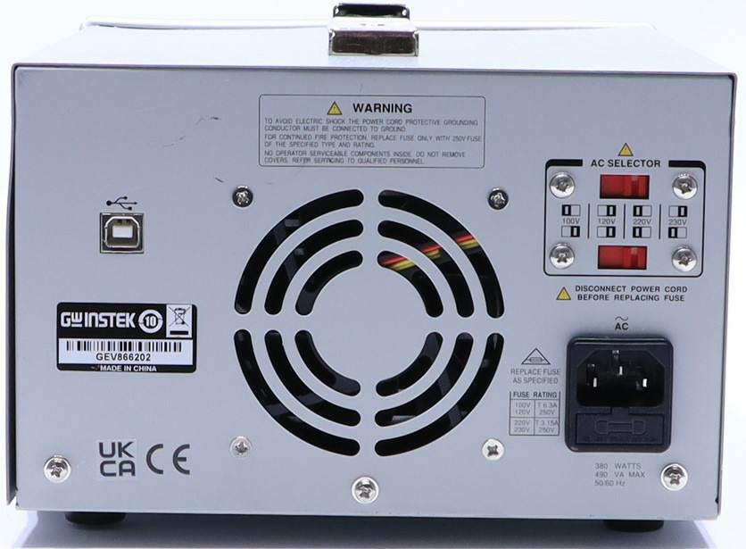 GW INSTEK GPD4303S DC POWER SUPPLY Premier Equipment Solutions, Inc.