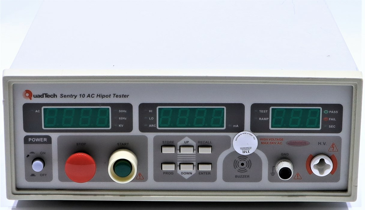 QUADTECH SENTRY 10 AC HIPOT TESTER Premier Equipment Solutions, Inc.