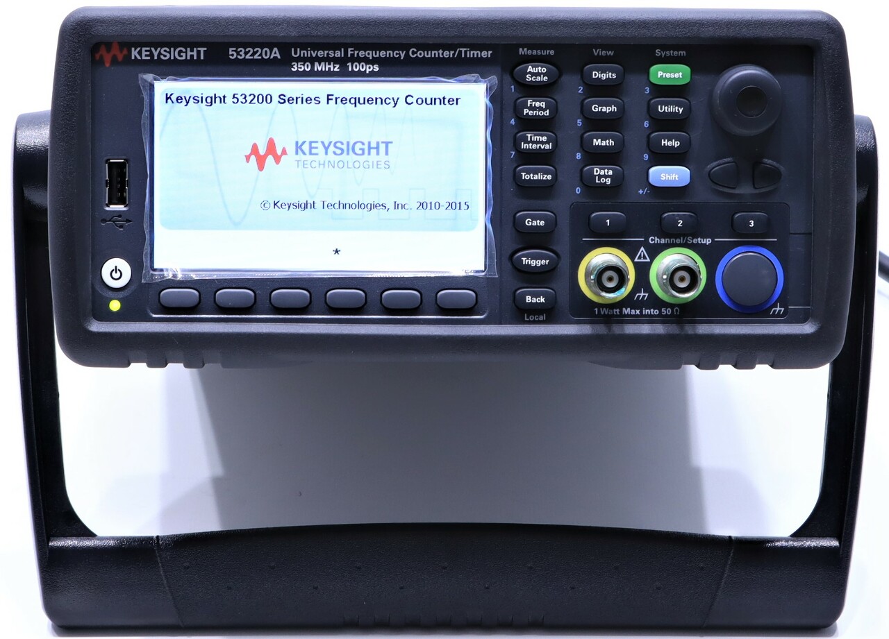 KEYSIGHT 53220A UNIVERSAL FREQUENCY COUNTER/TIMER 350MHz 100ps Premier Equipment Solutions, Inc.
