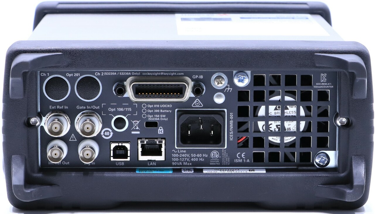 KEYSIGHT 53220A UNIVERSAL FREQUENCY COUNTER/TIMER 350MHz 100ps Premier Equipment Solutions, Inc.