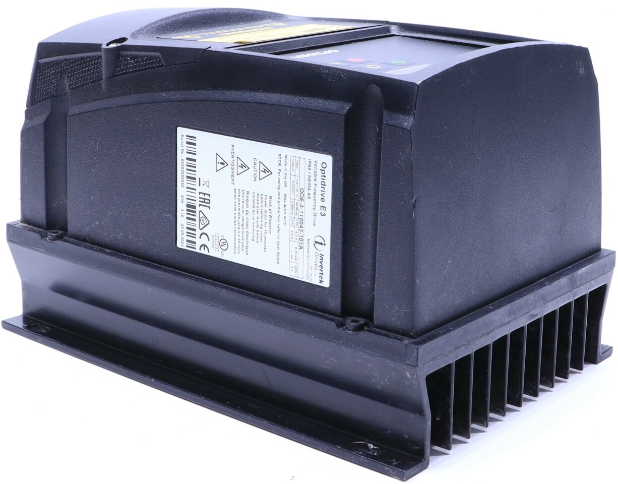 INVERTEK ODE3110043101A OPTIDRIVE E3 VARIABLE FREQUENCY DRIVE