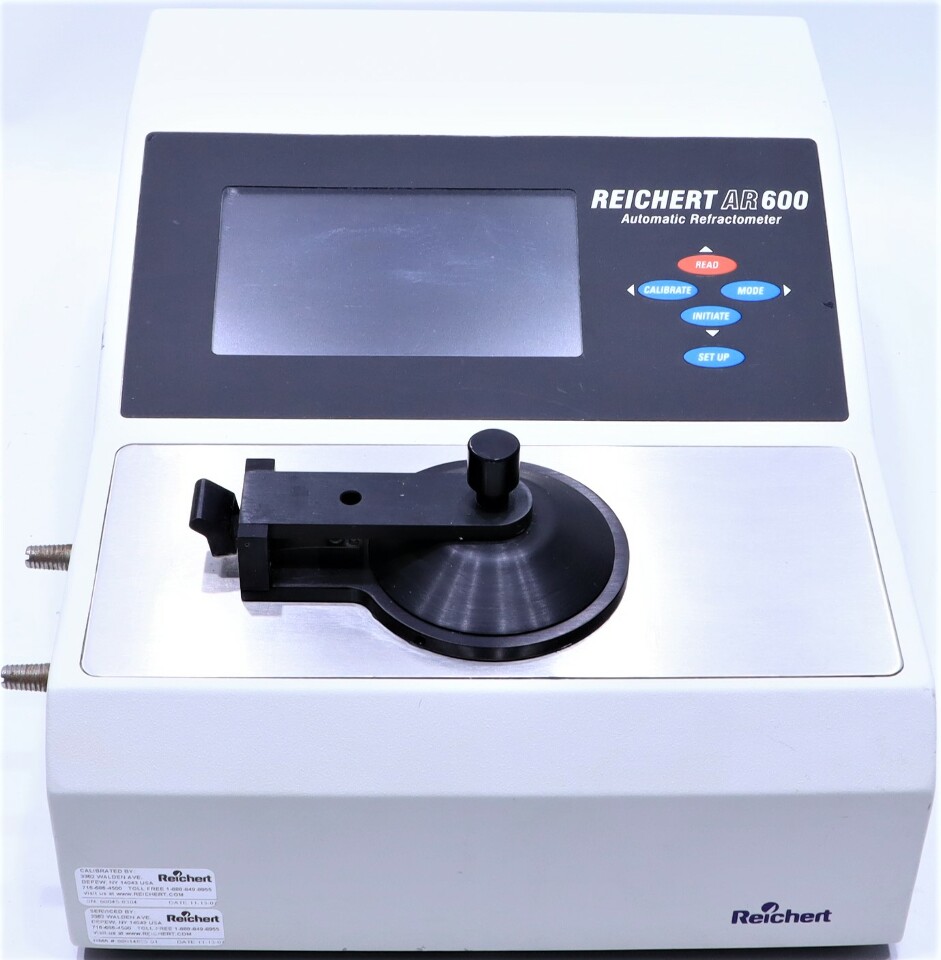 REICHERT AR600 AUTOMATIC REFRACTOMETER Premier Equipment Solutions, Inc.