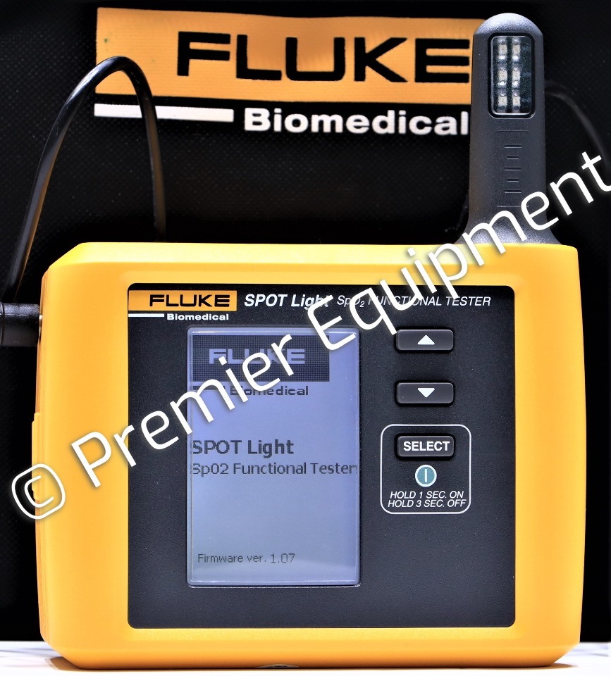 FLUKE SPOT LIGHT SPO2 FUNCTIONAL TESTER Premier Equipment Solutions, Inc.