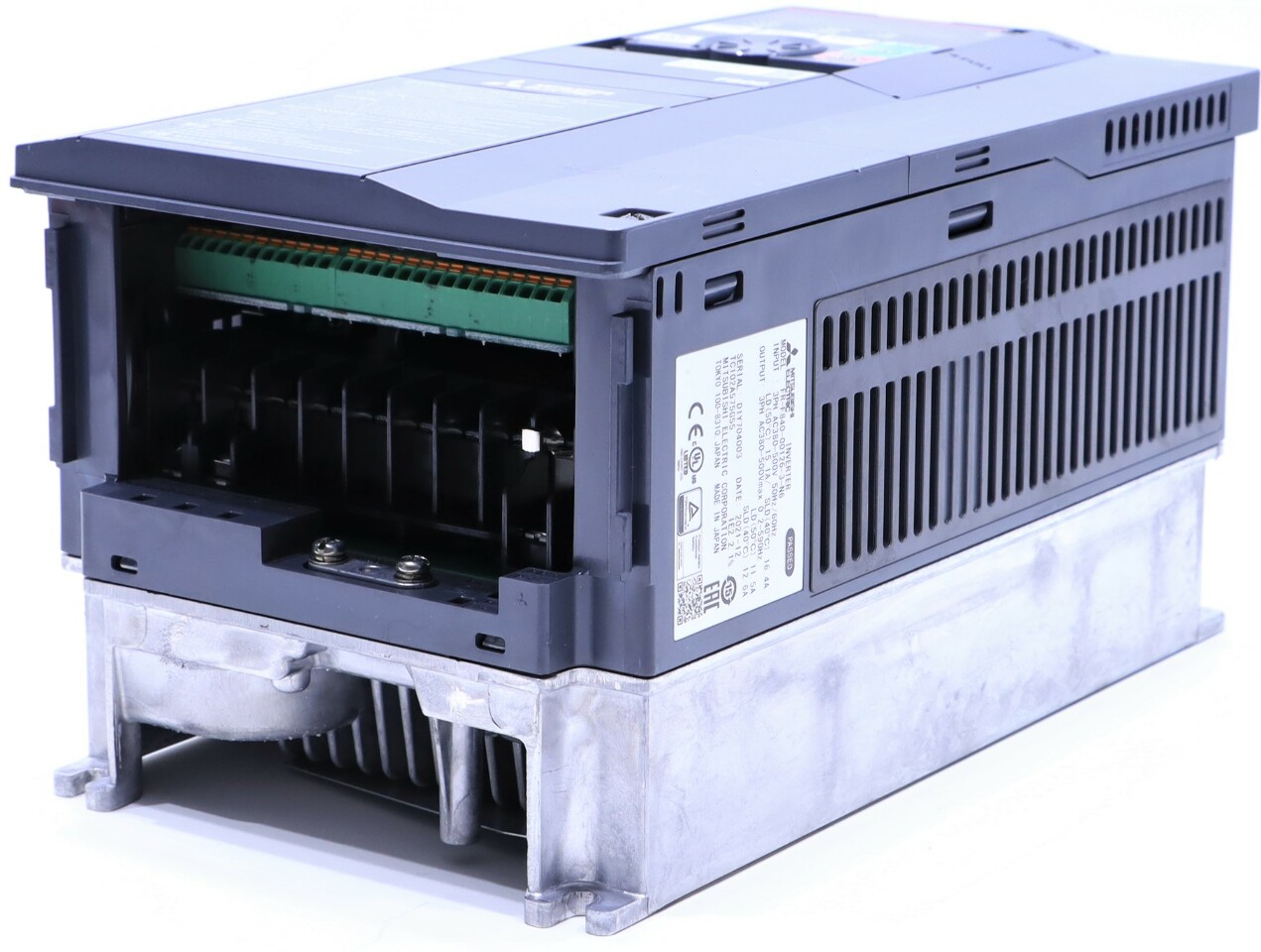 MITSUBISHI FR-F840-00126-3-N6 INVERTER DRIVE 7.5 HP MFG. 2021 | Premier ...