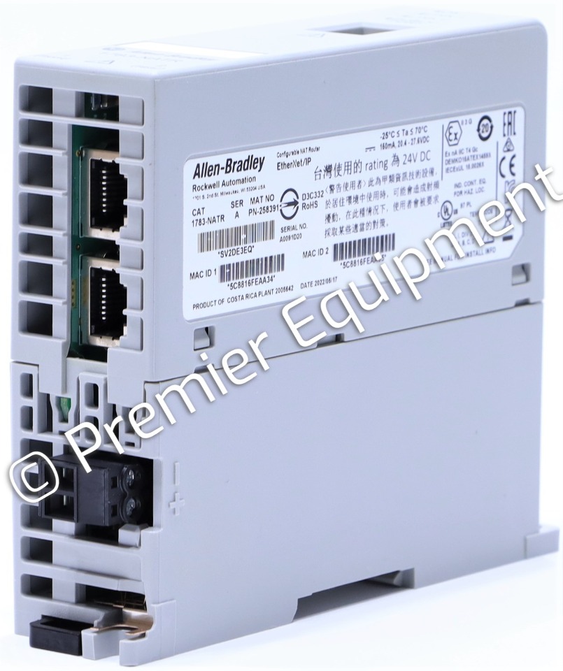 * ALLEN BRADLEY 1783NATR CONFIGURABLE NAT ROUTER Premier