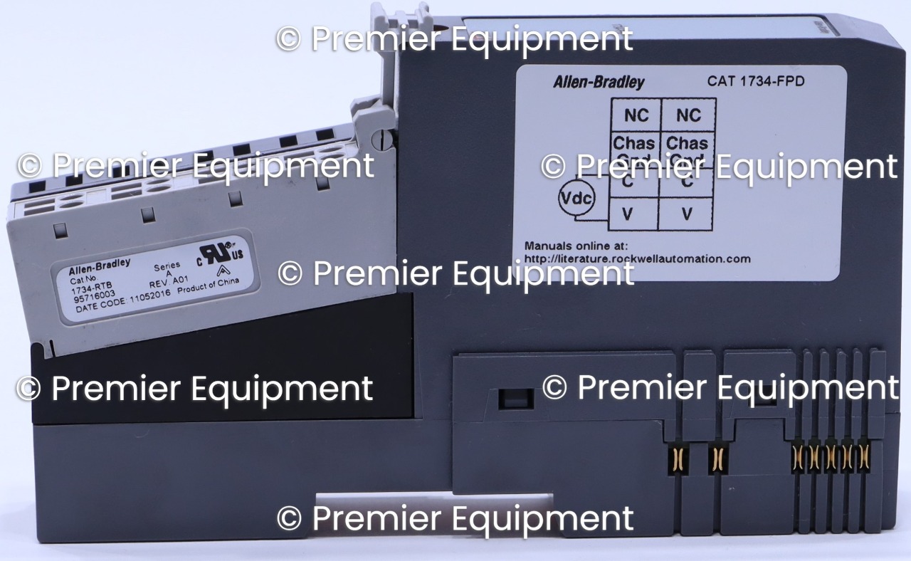 * ALLEN BRADLEY 1734FPD /B FIELD POWER DISTRIBUTOR MODULE Premier Equipment Solutions, Inc.