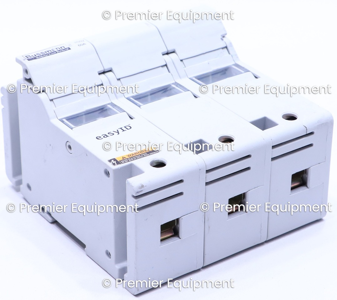 * COOPER BUSSMANN CH60J3I FUSE HOLDER 60A 600V 3 POLE Premier Equipment Solutions, Inc.