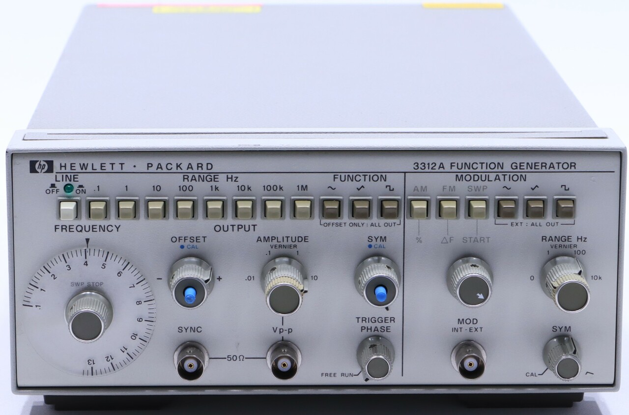 HP 3312A FUNCTION GENERATOR Premier Equipment Solutions, Inc.