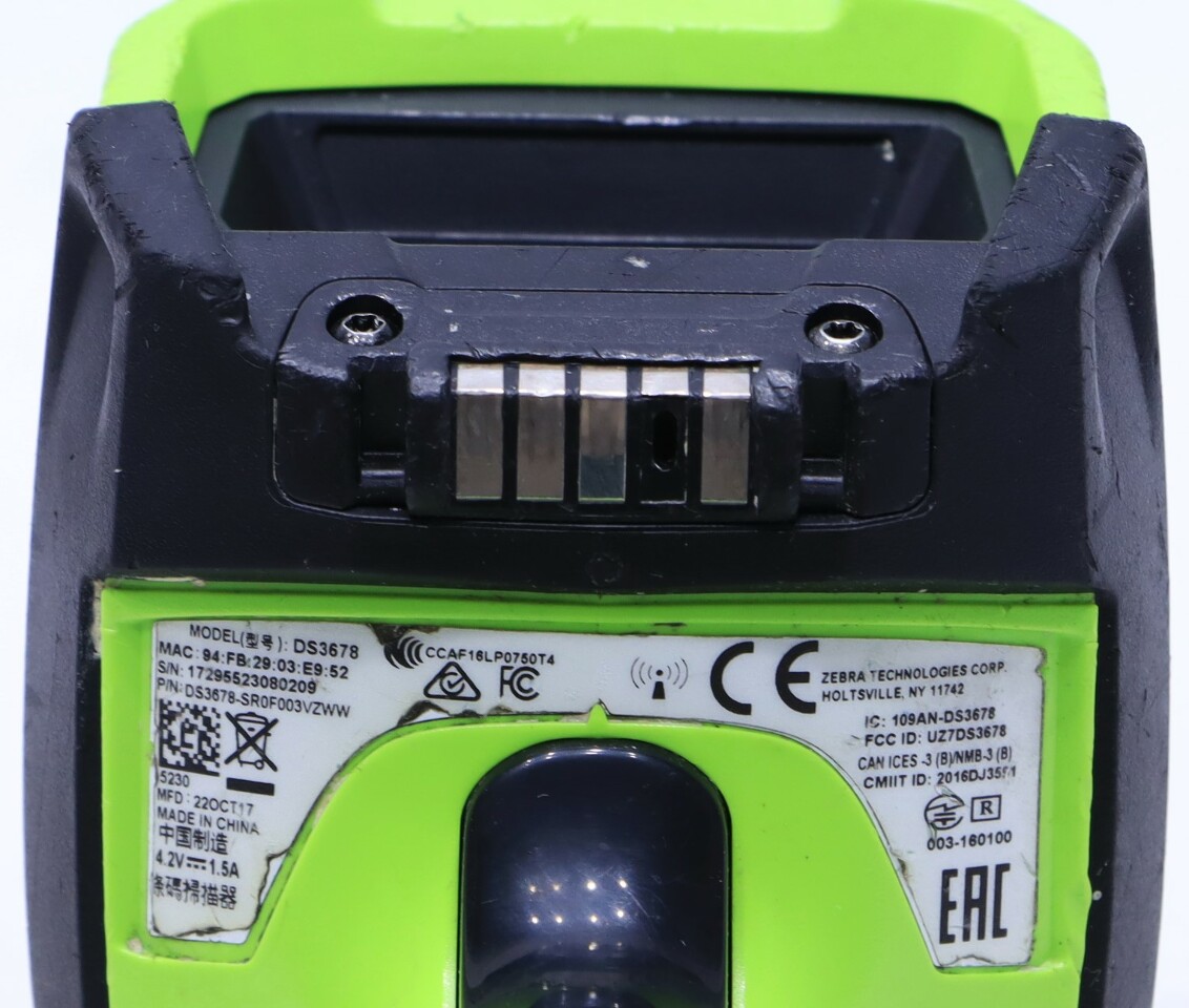 ZEBRA SR FIPS DS3678 DS3678SR0F003VZWW BARCODE SCANNER Premier