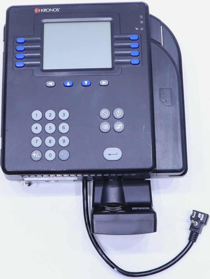 KRONOS 4500 8602801001 8602800503 TIME CLOCK Premier Equipment Solutions, Inc.