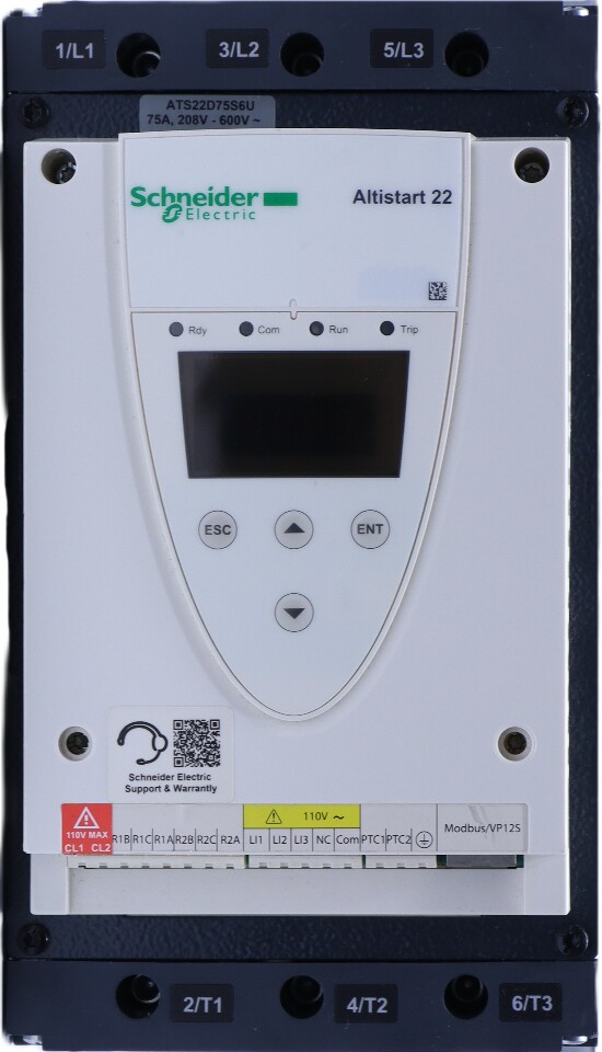  SCHNEIDER ALTISTART 22 ATS22D75S6U SOFT STARTER Premier Equipment 