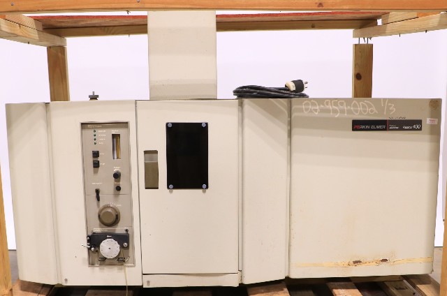 * PERKIN ELMER PLASMA 400 EMISSION SPECTROMETER