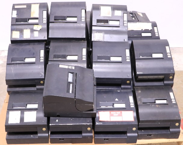 LOT OF (33) VERYFONE EPSON TM-U950 M62UA RECEIPT PRINTERS