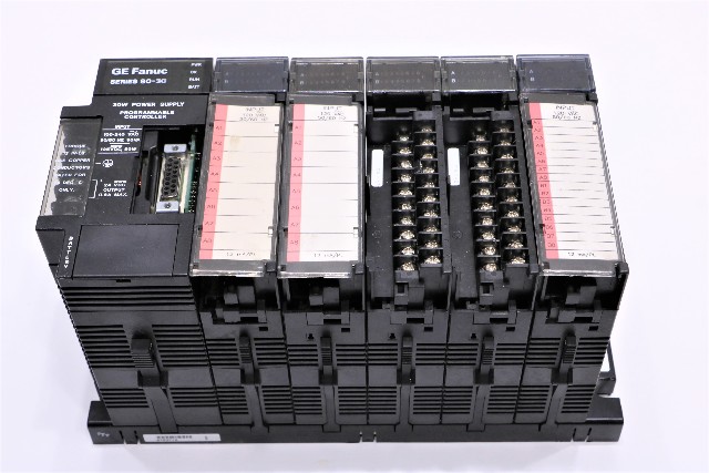 * GE FANUC 90-30 5-SLOT RACK IC693PWR321R IC693MDL940D IC693MDL230C ECT.