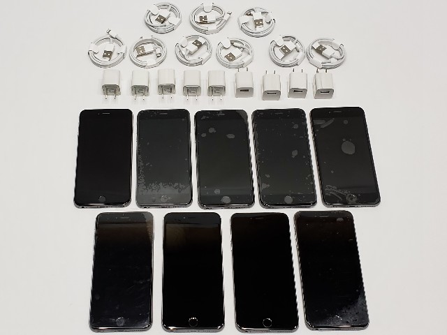 * QTY. (1) APPLE IPHONE 6 PLUS 64GB SILVER UNLOCKED 4G