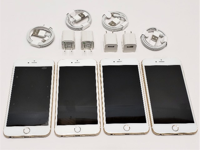 * QTY. (1) APPLE IPHONE 6 PLUS 64GB GOLD UNLOCKED 4G