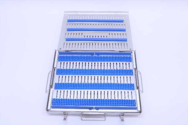 * STORZ INSTRUMENTS E 7417 MICRO SURGICAL INSTRUMENT TRAY