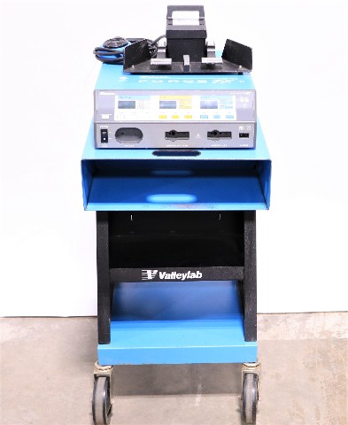 * VALLEYLAB FORCE FX C ELECTROSURGICAL GENERATOR, PEDAL, CART