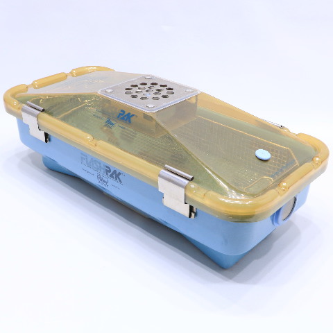 * RILEY 9040 FLASHPAK MEDICAL STERILIZATION CONTAINER W/ BASKET