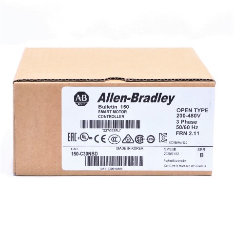 * 2020 NEW SEALED ALLEN BRADLEY 150-C30NBD B 2.11 SMART MOTOR